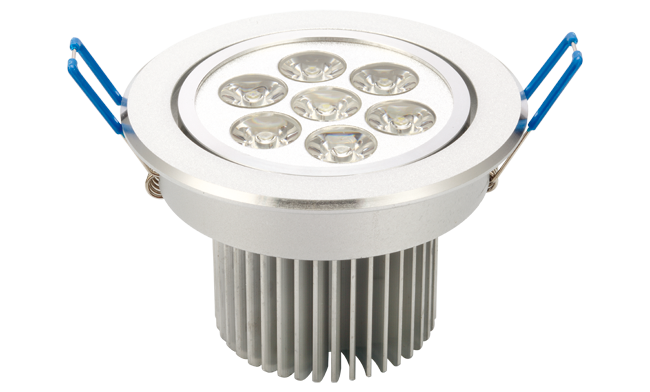 LED 7W 天花燈(單顆透鏡) 開孔92mm 黃光白光中性光 LED 7W 天花燈(單顆透鏡) 開孔92mm 黃光白光中性光