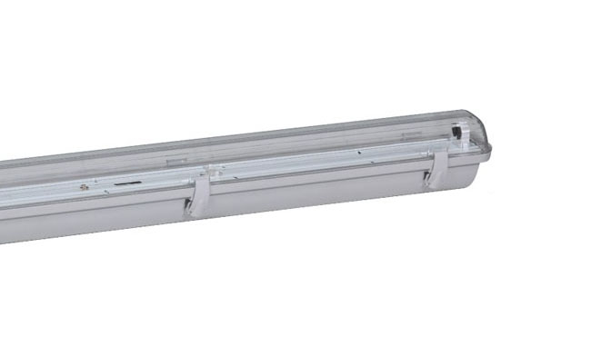 T5燈管支架 1x28W 三防燈單支支架1210x60x80mm T5燈管支架 1x28W 三防燈單支支架1210x60x80mm