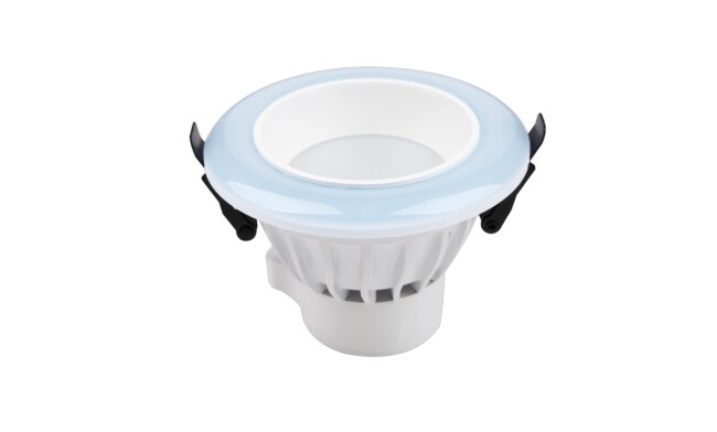 LED 3寸7W光韻筒燈 開孔¢105mm 可分段控制色溫 LED 3寸7W光韻筒燈 開孔¢105mm 可分段控制色溫